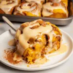 Brown Butter Pumpkin Cinnamon Rolls