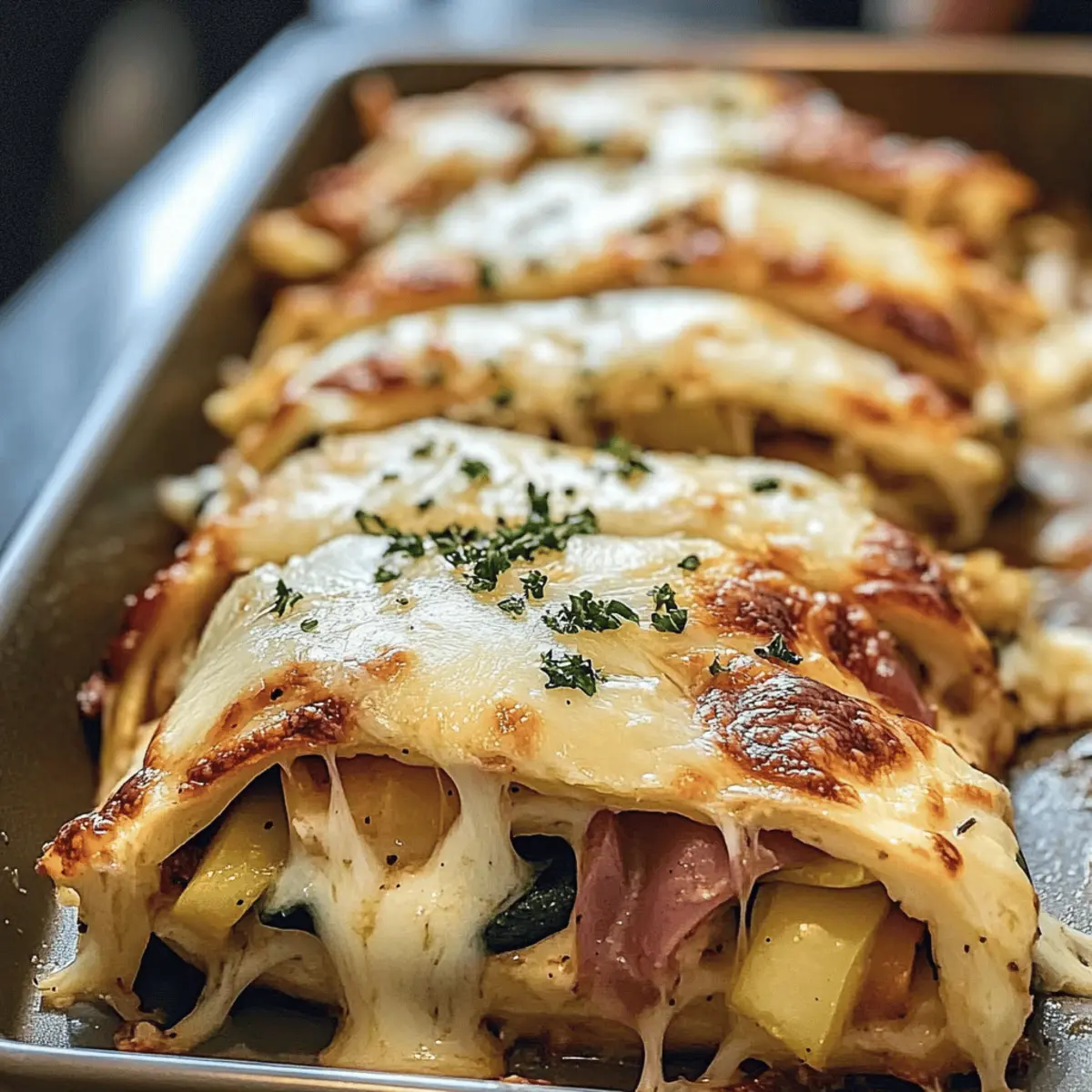 Chicken Cordon Bleu Stromboli: A Comforting Twist to Dinner