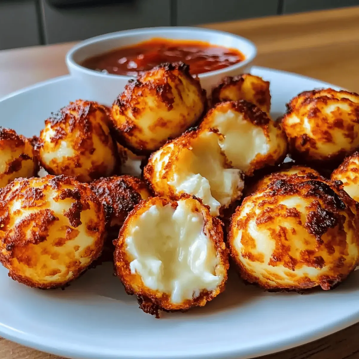 Cottage Cheese Mozzarella Bites: Crispy, Cheesy Snack Delight