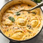 Creamy Ravioli Soup