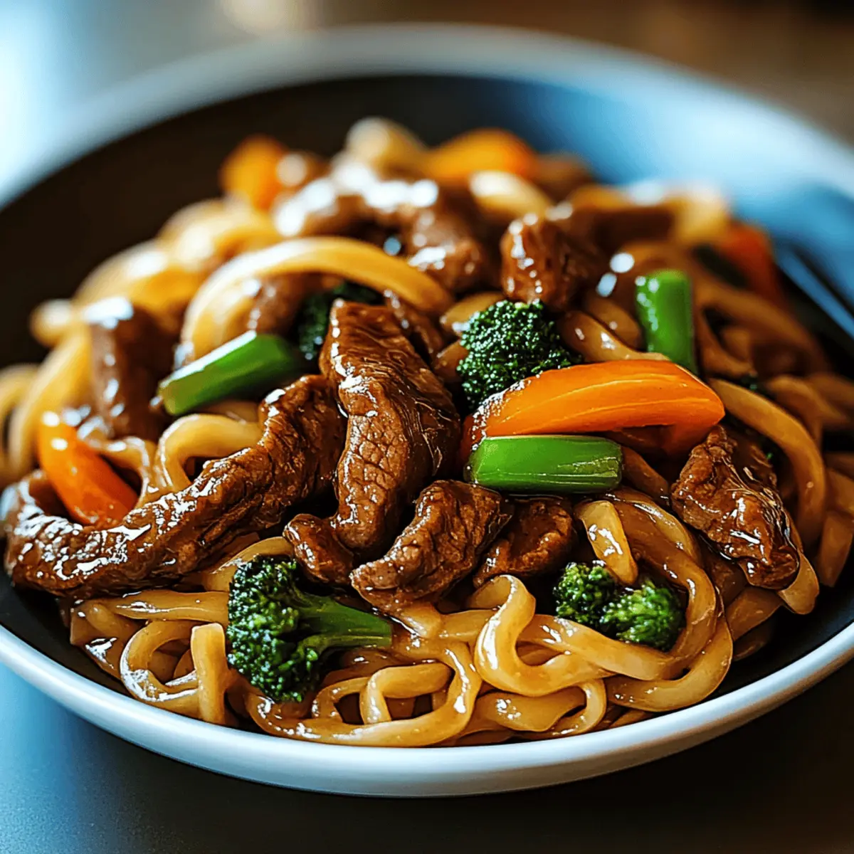 Speedy Hoisin Beef Noodles: Dinner in a Flash!