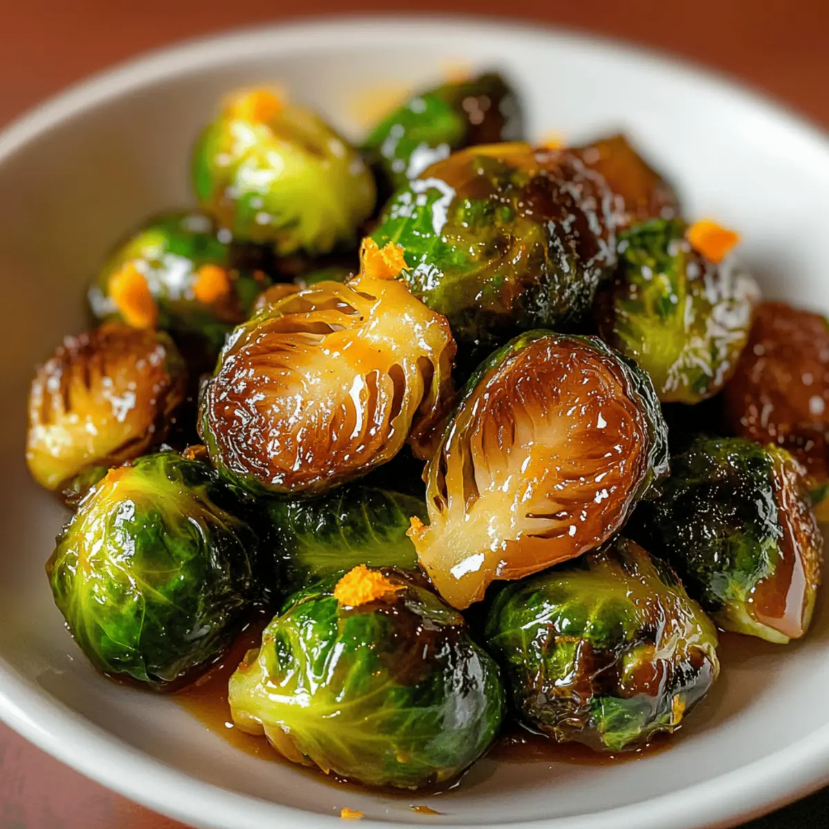 Irresistible Orange Maple Glazed Brussels Sprouts You’ll Love