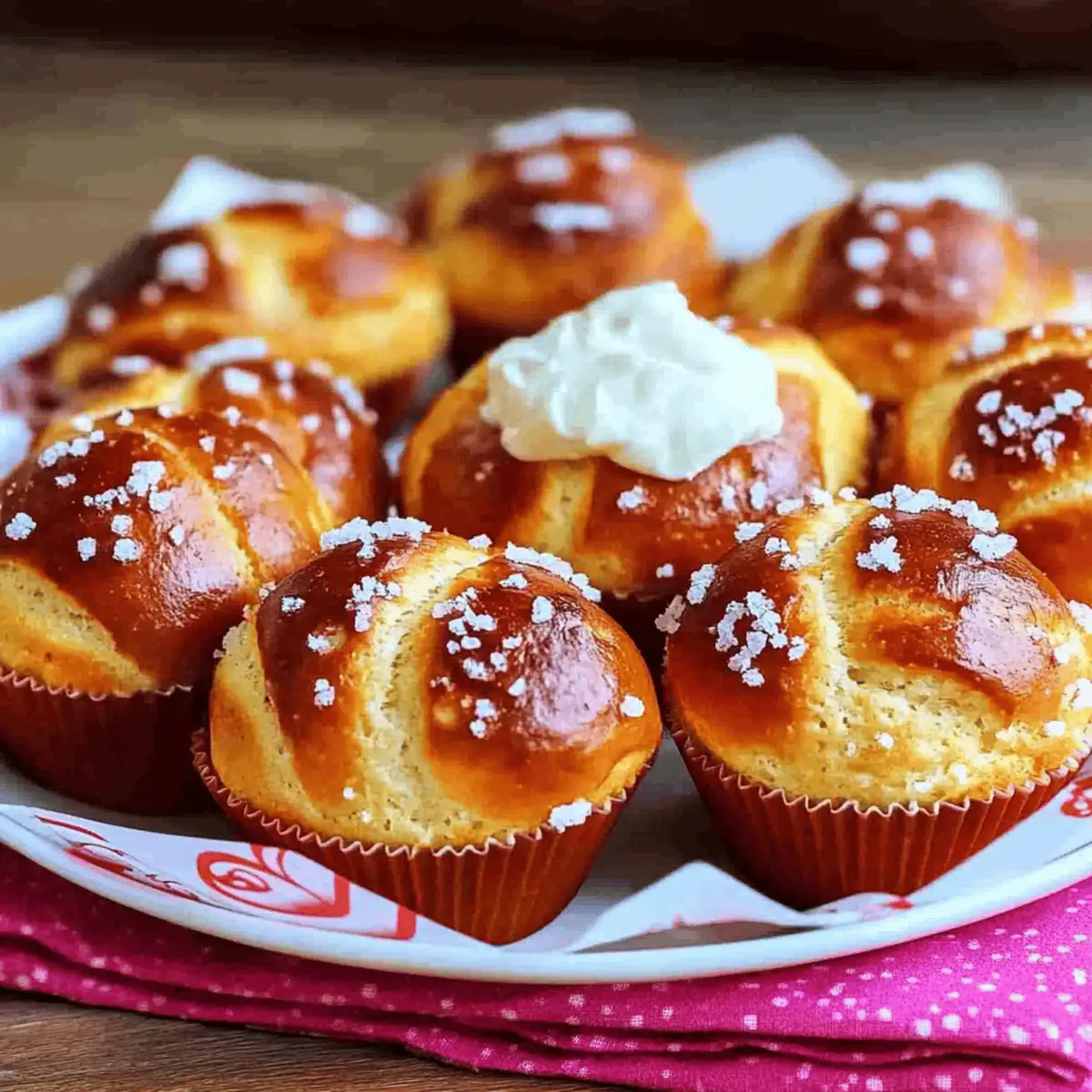 Oktoberfest Pretzel Muffins – Soft Bavarian Flavor Awaits