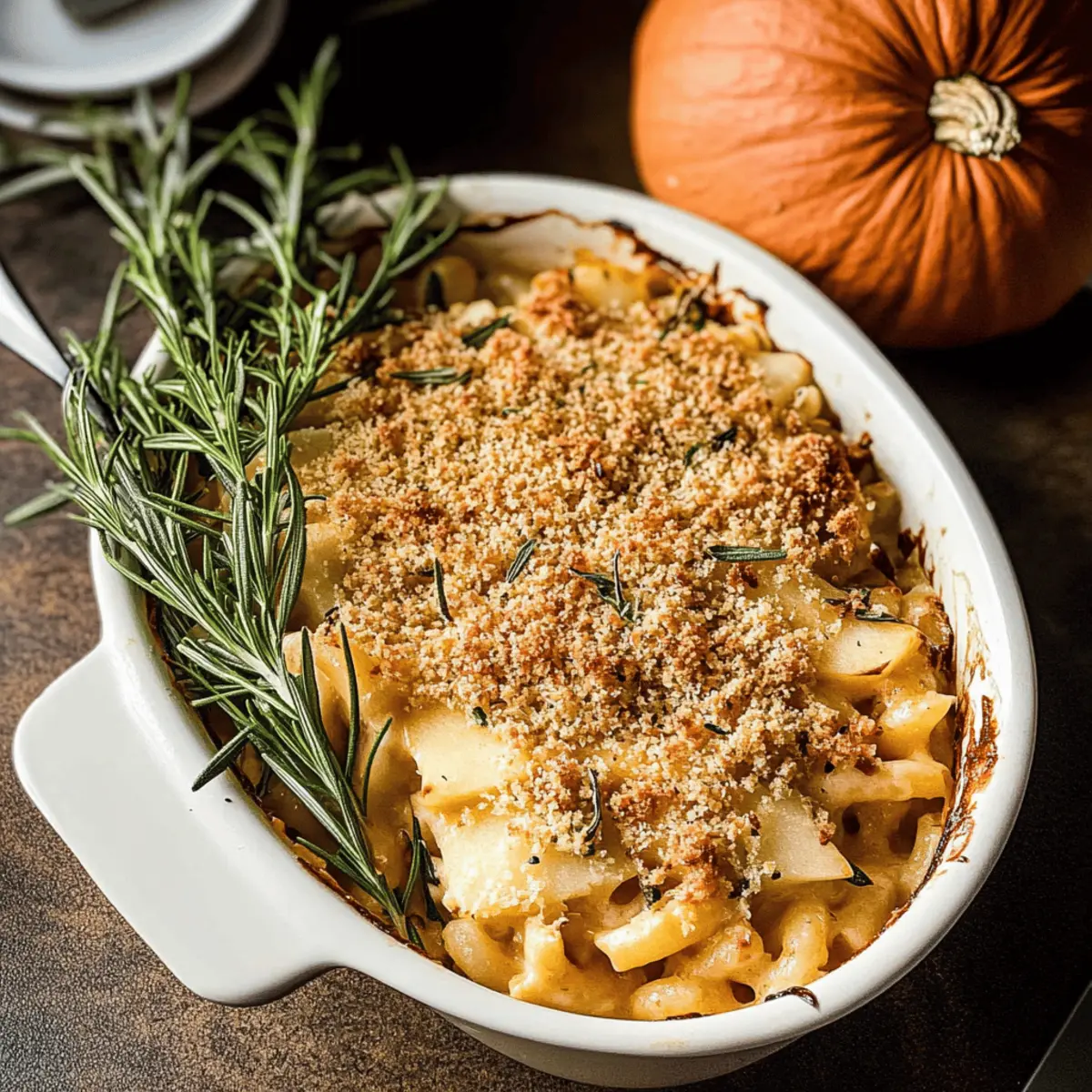 Pumpkin Apple Three Cheese Mac and Cheese: Fall's Cozy Delight