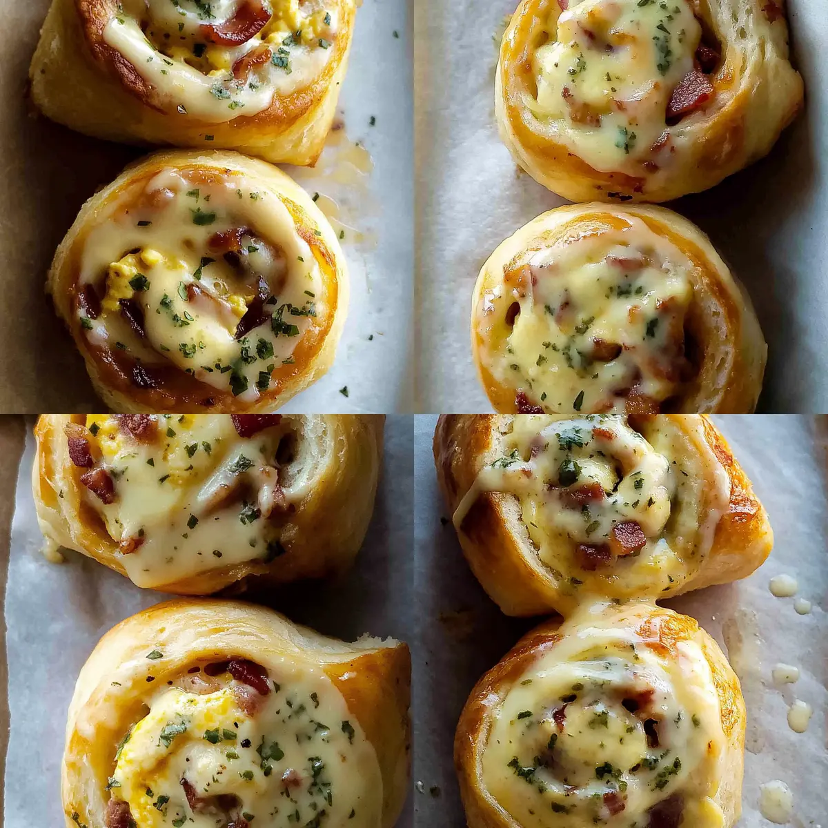 Savory Breakfast Rolls Drizzled With Béarnaise for Dreamy Brunch