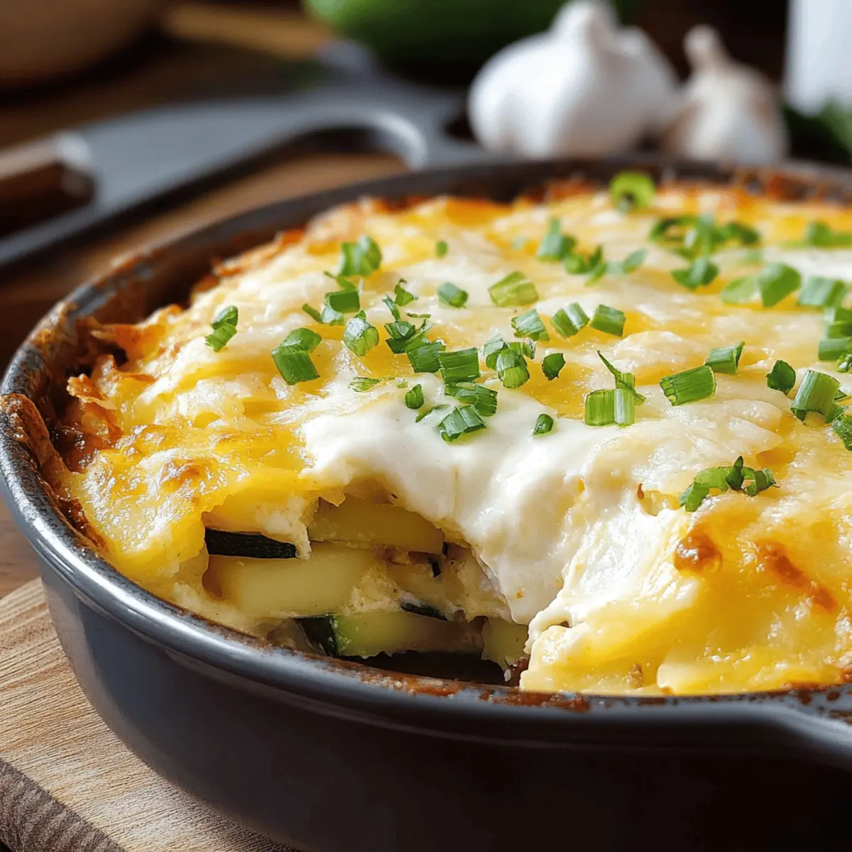 Sour Cream and Onion Smashed Potato Casserole Bliss