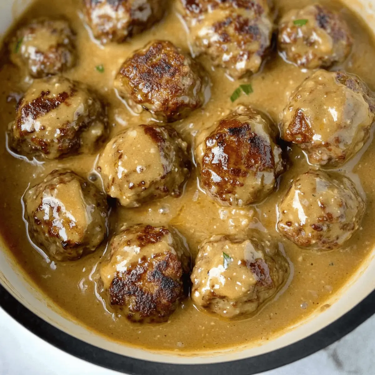 These Meatballs in Dijon Gravy Are Dinner Goals You Need!