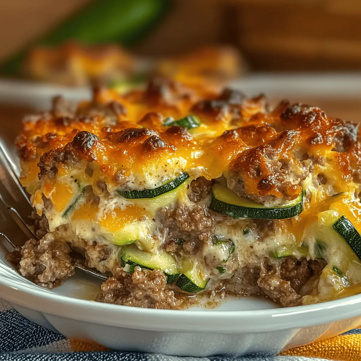 Delicious Zucchini Hamburger Casserole for Comfort Food Lovers