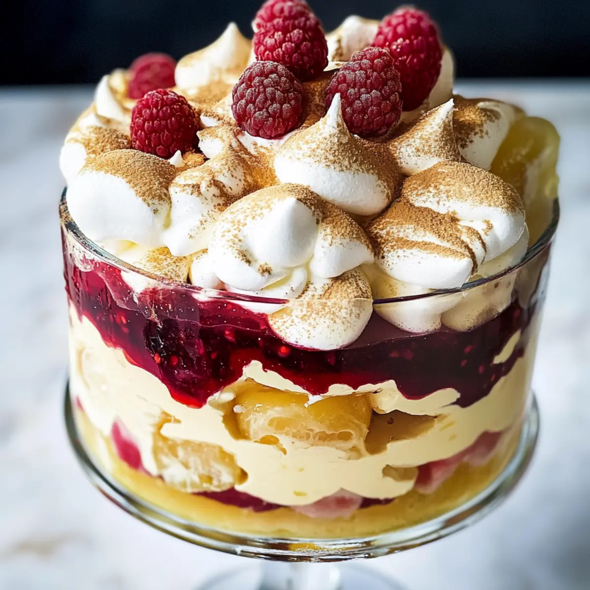 Delight in Charlotte Ree’s Trifle with Meringue & Lemon Curd