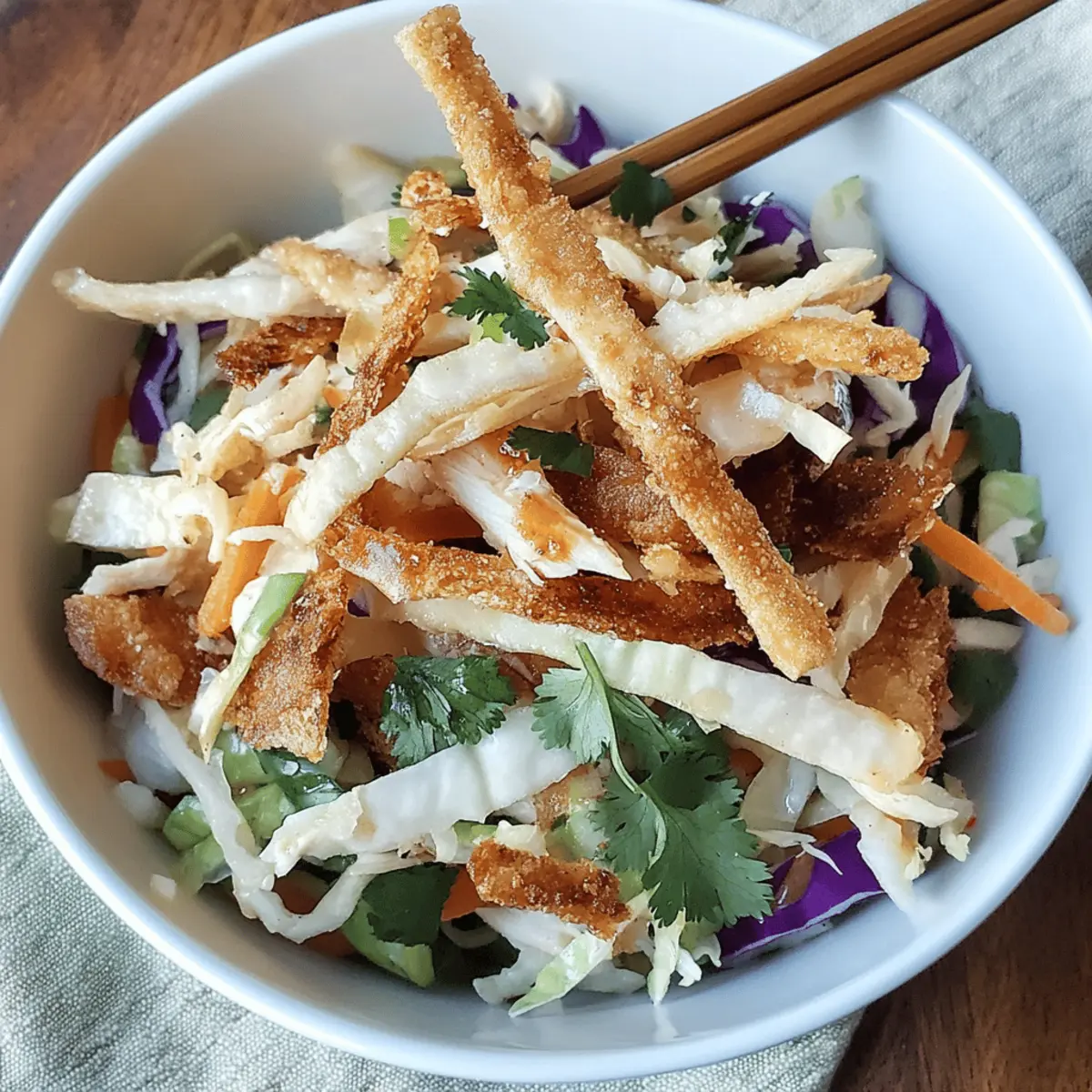 Crispy and Zesty Chrissy Teigen’s Chinese Chicken Salad