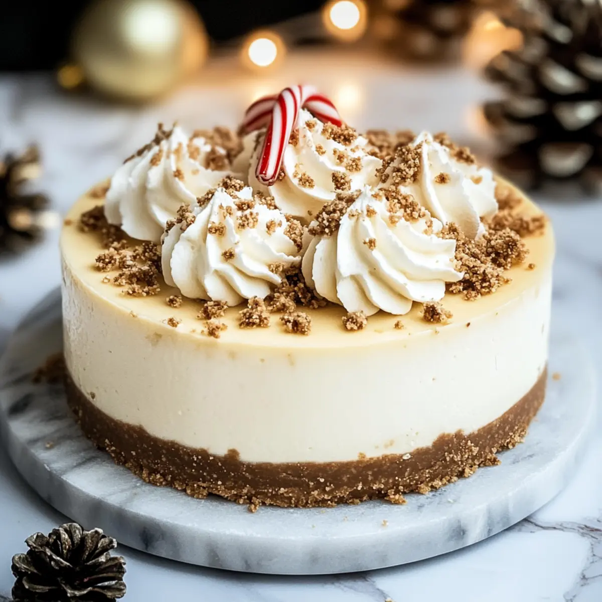 Irresistible Eggnog Cheesecake for Your Holiday Gatherings