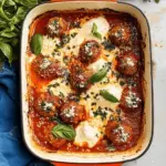 Italian Chicken Meatballs Baked