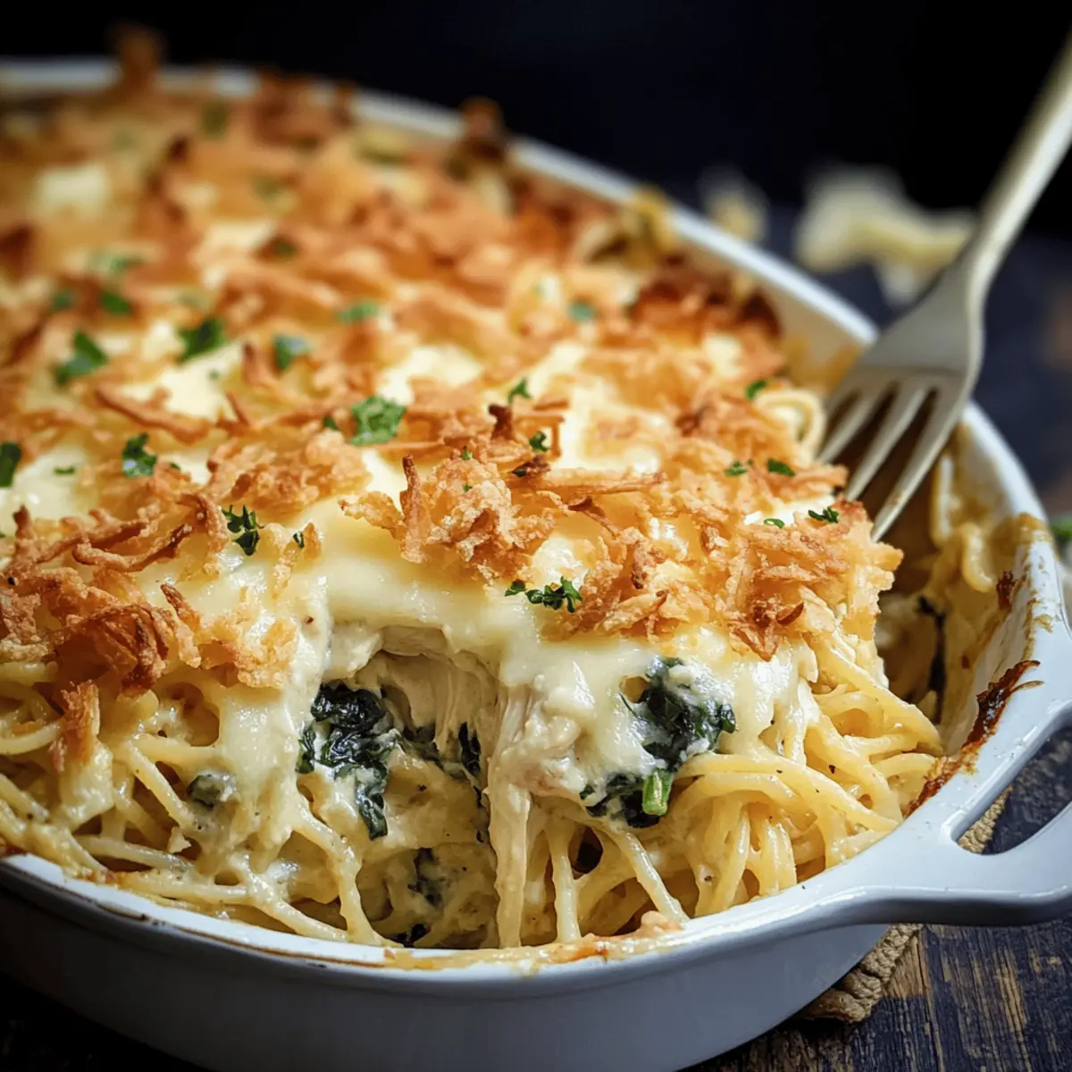 Monterey Chicken Spaghetti Casserole: Cozy Comfort in Every Bite