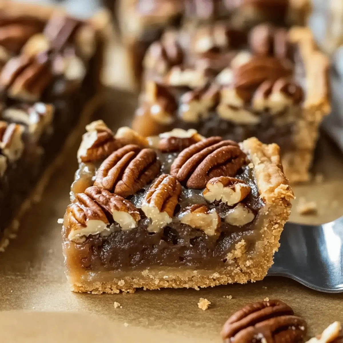 Gooey Pecan Pie Bars for Effortless Sweet Indulgence