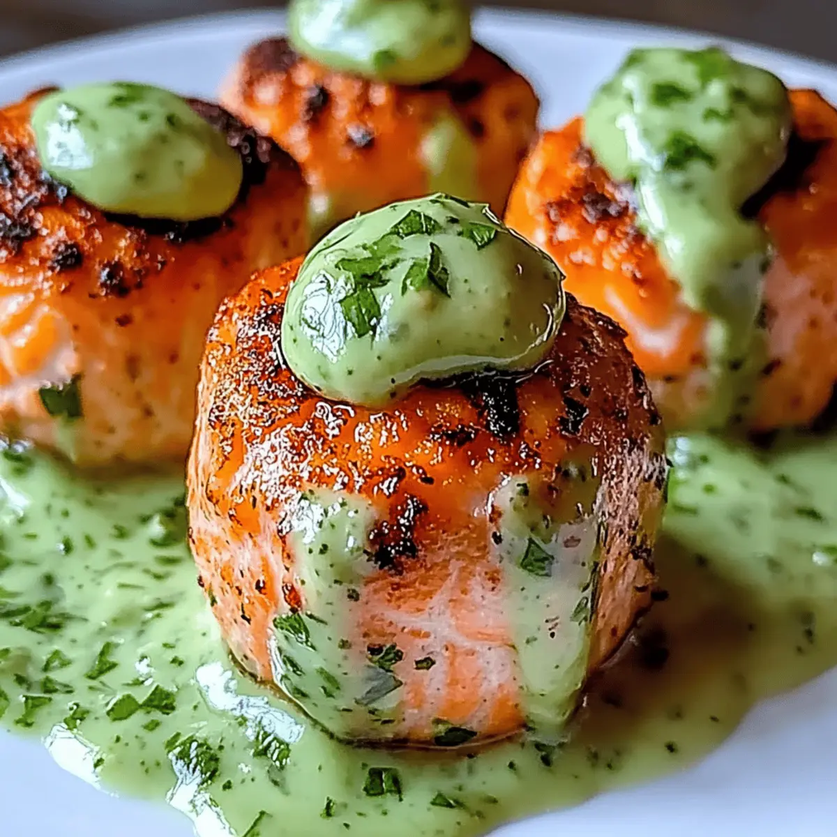 Savory Salmon Balls with Creamy Avocado Sauce for Quick Dinners