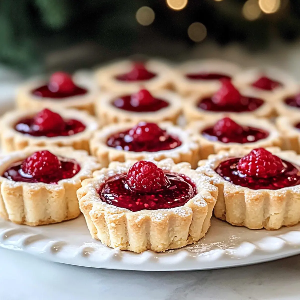 Delicious Scandinavian Raspberry Jam Shortbread Tarts Recipe