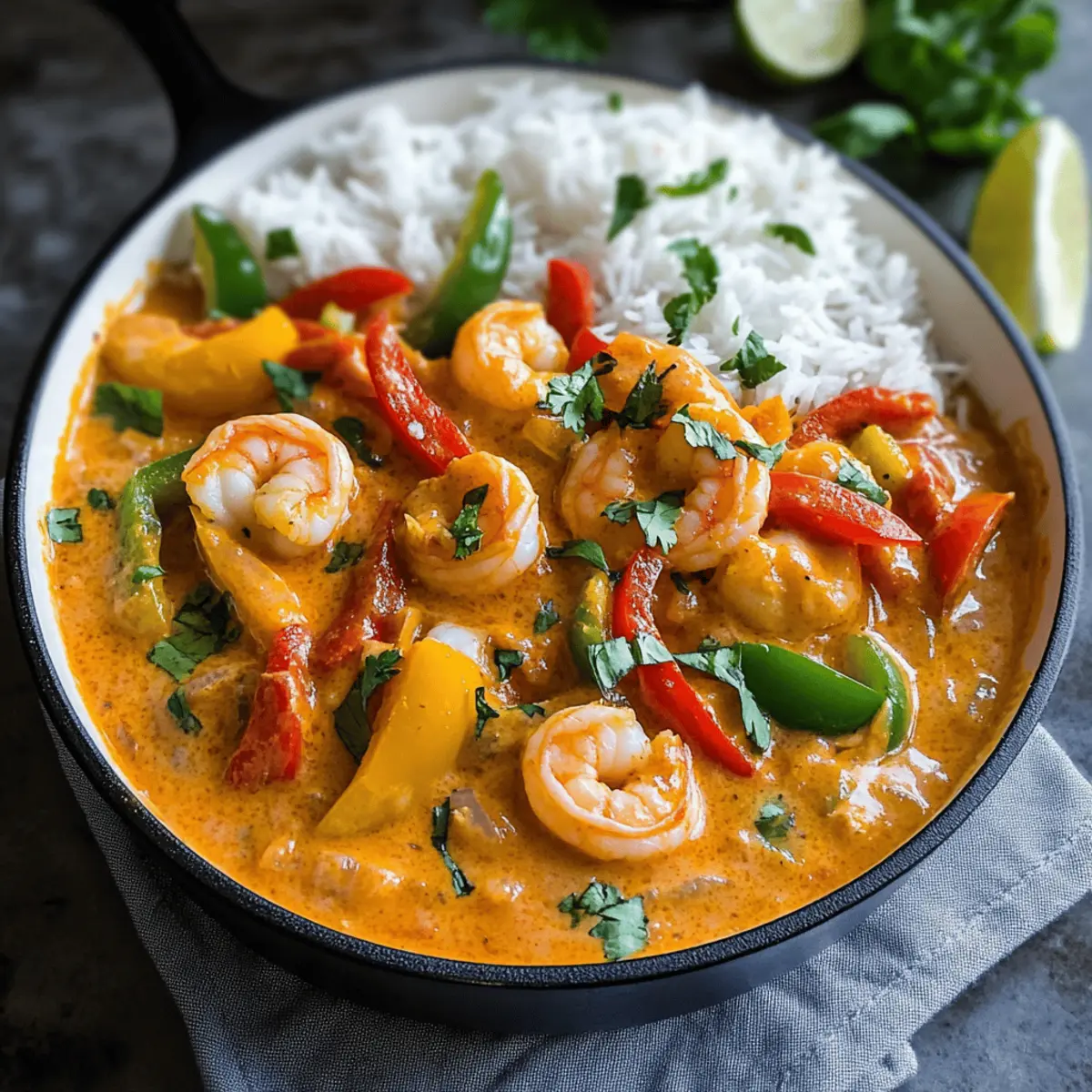 Savory Thai Coconut Shrimp Curry for Quick Flavor Fix